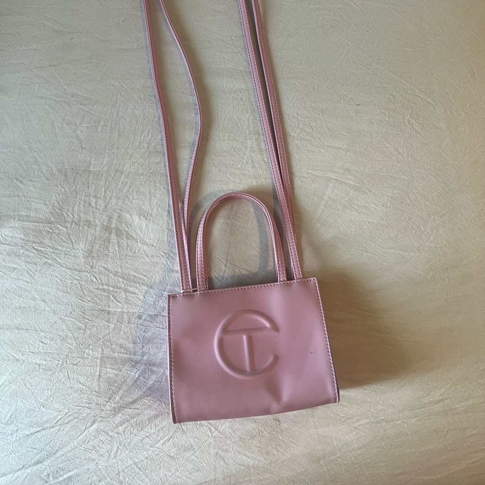 Telfar Mini Bag in Soft Pink